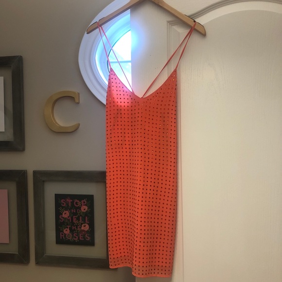 Marciano All Over Rhinestone Dress - Picture 2 of 6